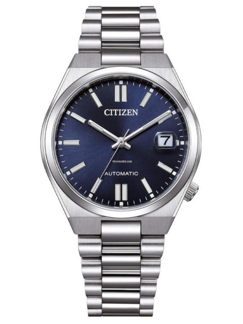 ZEGAREK MĘSKI CITIZEN Tsuyosa NJ0200-50M - AUTOMAT SZAFIR