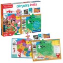 Gra edukacyjna Odkrywamy Polskę Uczę się Bawiąc Język Polski Clementoni 50776