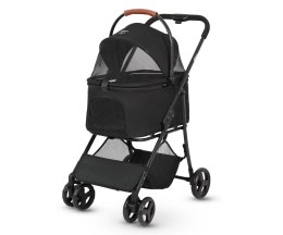 Qppet Wózek dla zwierząt Bobbie Pet Black
