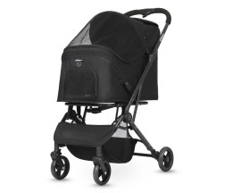 Qppet Wózek dla zwierząt Pettie Pet Black