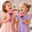 WOOPIE Bezprzewodowy Mikrofon Do Karaoke Z Głośnikiem BT LED Różowy