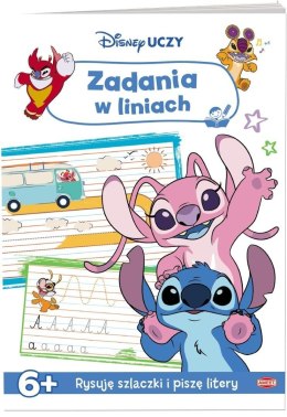 Disney uczy. Stitch. Zadania w liniach