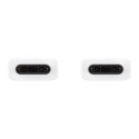 Oryginalny Kabel USB C do USB C Samsung 1 m EP-DA705BWEGWW blister biały