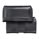 Etui na telefon skórzane na pasek poziome do Samsung A21s / S20 ULTRA / S21 ULTRA / A70 / A71 / Xiaomi Redmi 9 / Huawei P SMART
