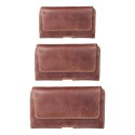 Etui na telefon skórzane na pasek poziome do Samsung A21s / S20 ULTRA / S21 ULTRA / A70 / A71 / Xiaomi Redmi 9 / Huawei P SMART