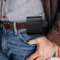 Etui na telefon skórzane na pasek poziome do Samsung Flip 1 / 2 / 3 / 4 / Huawei P50 Pocket / Motorola Razr 5G Royal rozmiar V c