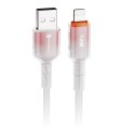 Kabel USB A do Lightning Forcell F-Energy 2,4A 12W Gradient 1 m C353 biały
