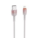 Kabel USB A do Lightning Forcell F-Energy 2,4A 12W Gradient 1 m C353 biały