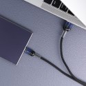 Kabel USB A do Micro USB Forcell F-Energy QC3.0 2,4A 18W Gradient 1 m C351 czarny