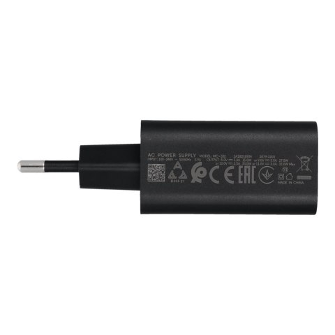 MOTOROLA oryginalna ładowarka sieciowa USB A 33W MC332 czarna bulk