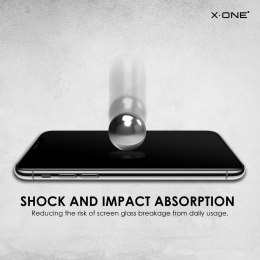 Szkło hartowane X-ONE Full Cover Extra Strong Matowe - do iPhone 15/16 (full glue) czarny