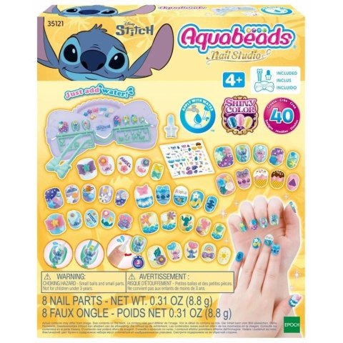 Aquabeads Stitch studio paznokci
