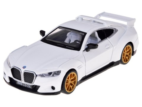 Auto Metalowe sportowe BMW 3.0 CSL 1:34 Efektami Dźwięk i Światło ZA5948