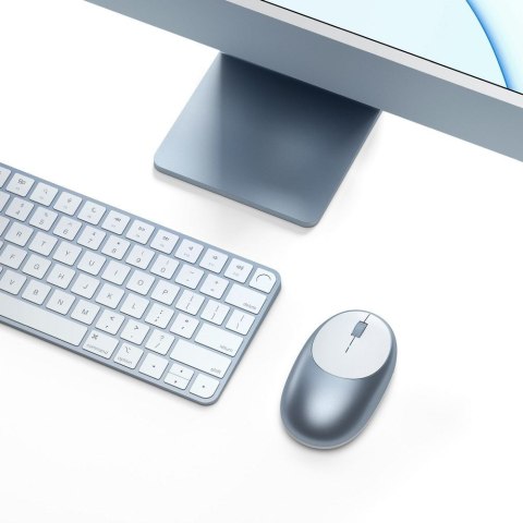 Myszka bezprzewodowa Satechi 1200 dpi bluetooth M1 niebieska
