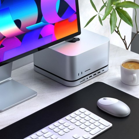 Myszka bezprzewodowa Satechi 1200 dpi bluetooth M1 srebrna