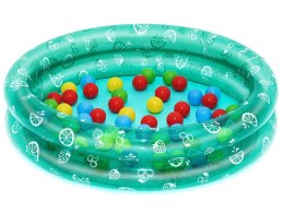 Bestway Suchy basen kulkami ZIELONY 91x20cm + 50 kulek 51141