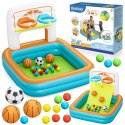 Bestway Suchy basen z kulkami 3w1 Koszykówka + piłka nożna 120x107cm 52728