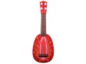 Gitara Owocowa Dla Dzieci 37 cm IN0033 - Ukulele Truskawka