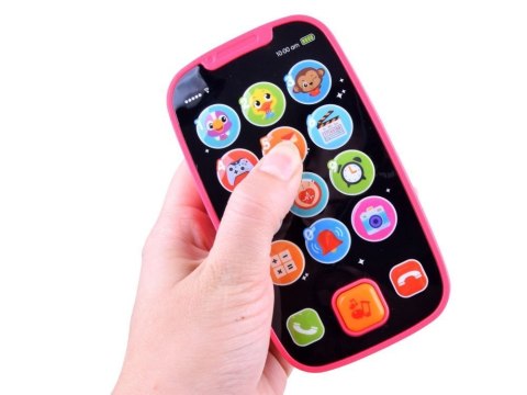 Interaktywny Telefon dla Dziecka Edukacyjna Zabawka Smartfon Hola ZA5670