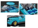 Klocki techniczne Retro auto NIEBIESKI KABRIOLET złote felgi 417-ele ZA5788