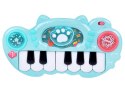 Mini KEYBOARD - pianinko interaktywne Podświetlane przyciski IN0177 NI