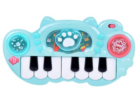 Mini KEYBOARD - pianinko interaktywne Podświetlane przyciski IN0177 NI