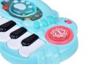Mini KEYBOARD - pianinko interaktywne Podświetlane przyciski IN0177 NI