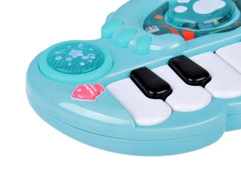 Mini KEYBOARD - pianinko interaktywne Podświetlane przyciski IN0177 NI