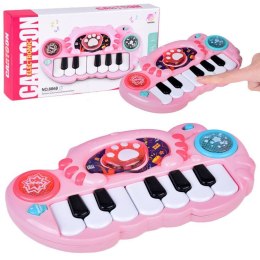 Mini KEYBOARD - pianinko interaktywne Podświetlane przyciski IN0177 RO