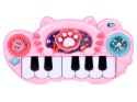 Mini KEYBOARD - pianinko interaktywne Podświetlane przyciski IN0177 RO