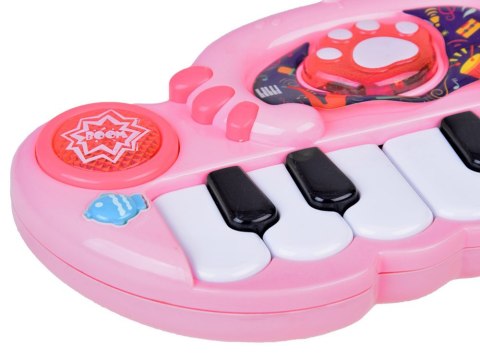 Mini KEYBOARD - pianinko interaktywne Podświetlane przyciski IN0177 RO