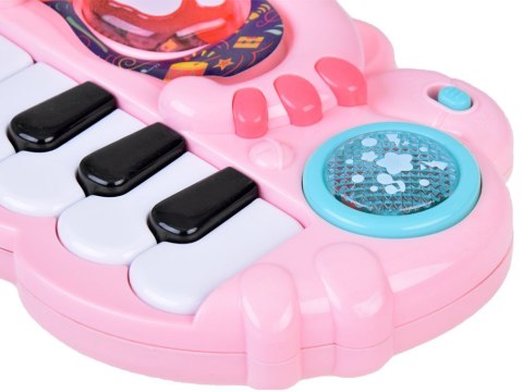 Mini KEYBOARD - pianinko interaktywne Podświetlane przyciski IN0177 RO