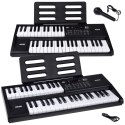 Organy KEYBOARD 61-klawiszy z funkcją podziału SPLIT + mikrofon IN0185