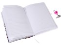 Pamiętnik 3D Notes na kluczyk Pluszowy Jednorożec SYRENKA + kłódka ZA4821