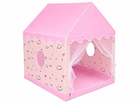 Pastelowy Domek Marzeń dla Dziewczynki Namiot do Zabawy 120x100x130 ZA6156