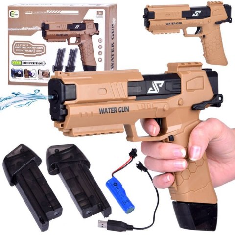 Pistolet na wodę - elektryczny na akumulator - poręczna sikawka ZA4963
