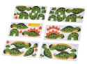 Puzzle 3D Kartonowy Model - Dinozaur Stegosaurus DIY Zrób to sam ZA5810