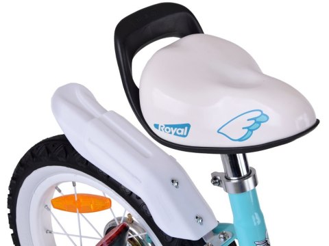 RoyalBaby Rower dziecięcy 16" Little Swan Koszyk + kółka boczne RB16-18
