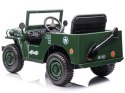 Wojskowe Auto na akumulator Willys + pilot PA0263