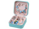 Zestaw do robienia bransoletek KORALIKI zawieszki CHARMS + szkatułka ZA5207
