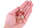 Zestaw do robienia bransoletek KORALIKI zawieszki CHARMS + torebka ZA4692