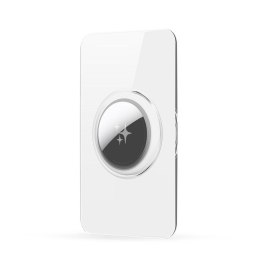 DUX DUCIS etui ochronne w kształcie karty do AirTag 2 szt transparentne + czarne