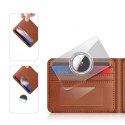 DUX DUCIS etui ochronne w kształcie karty do AirTag 2 szt transparentne + czarne