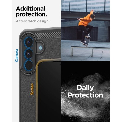 Etui na Samsung A57 5G Spigen Rugged Armor czarny
