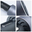 Ładowarka samochodowa Forcell F-Energy Alu 2 x USB C + USB A QC4.0 PD SFC2.0 3A 85W szara