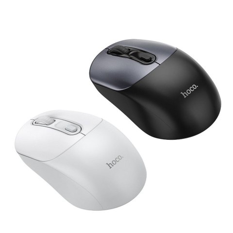 Myszka bezprzewodowa Hoco 2.4G 1600 dpi GM28 czarno szara