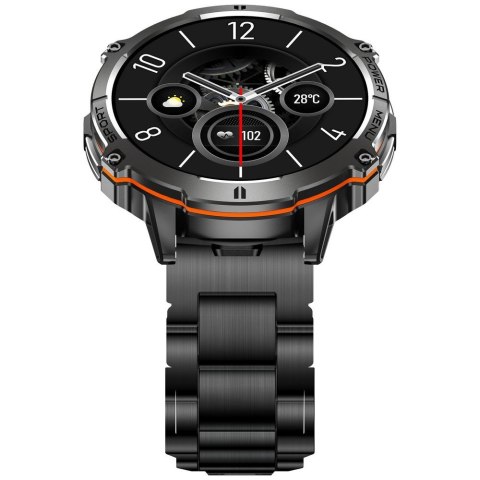 SMARTWATCH MĘSKI GRAVITY GT42-1 - AMOLED, DODATKOWA BRANSOLETA (sg056a)