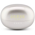 Sluchawki bezprzewodowe douszne OWS Guess Metalic Finish Electropated Parts Classic Logo złote
