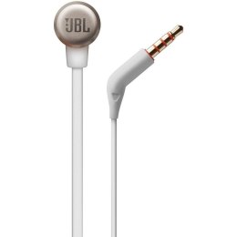 Słuchawki przewodowe douszne Jack 3,5mm z mikrofonem JBL T290 złote
