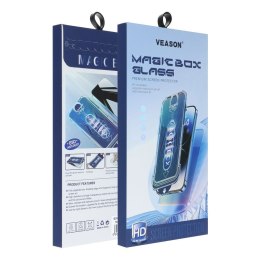Szkło Hartowane 6D Pro Veason Easy-Install Glass + Aplikator - do Iphone 11 Pro Max czarny
